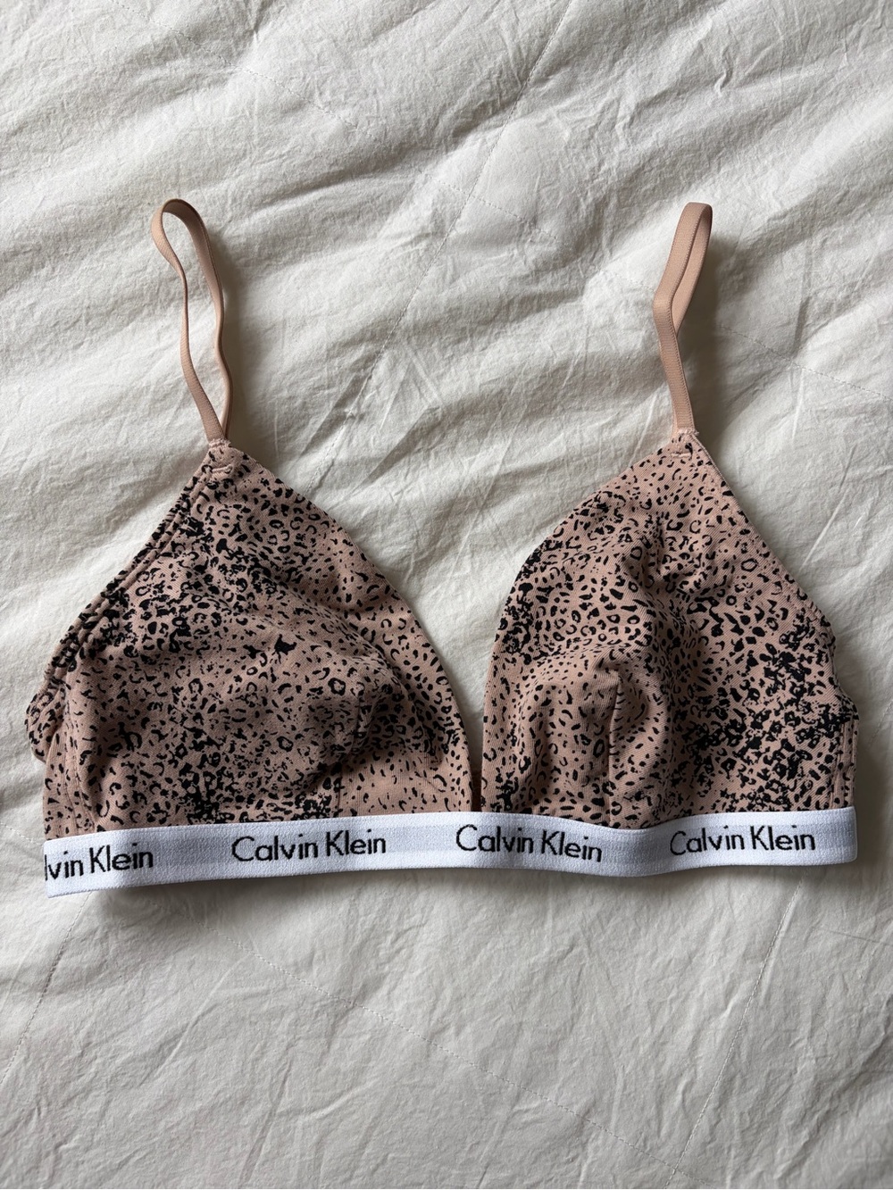 Calvin Klein Unlined Triangle Bralette